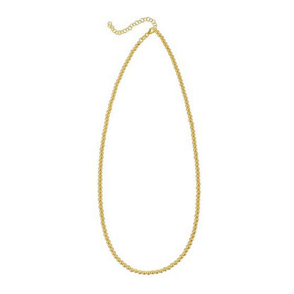 14k Yellow Gold Bead Chain (3mm)
